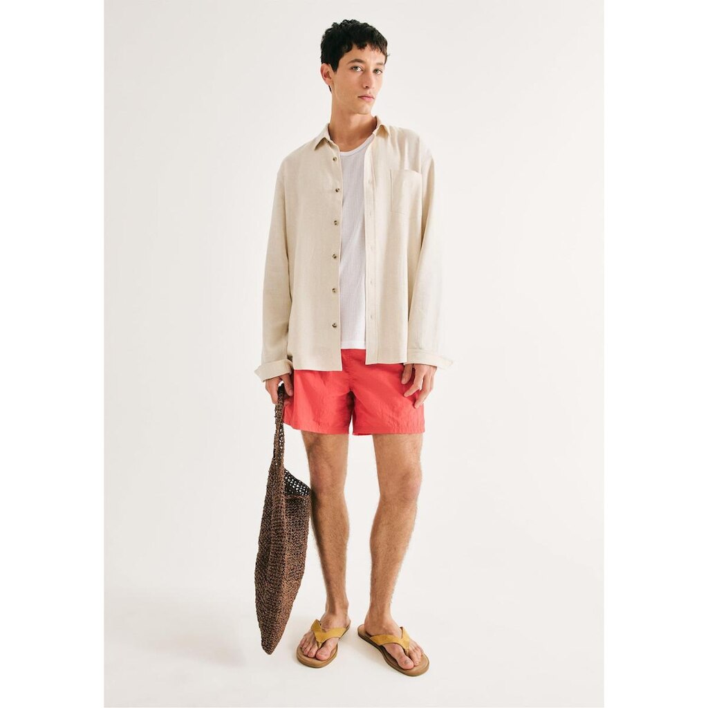 Shorts De Banho Masculino Texturizado