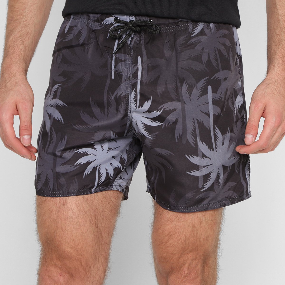 Shorts De Praia Wall Palmeira Masculino - Preto é ruim? Shorts De Praia Wall Palmeira Masculino - Preto é boa?