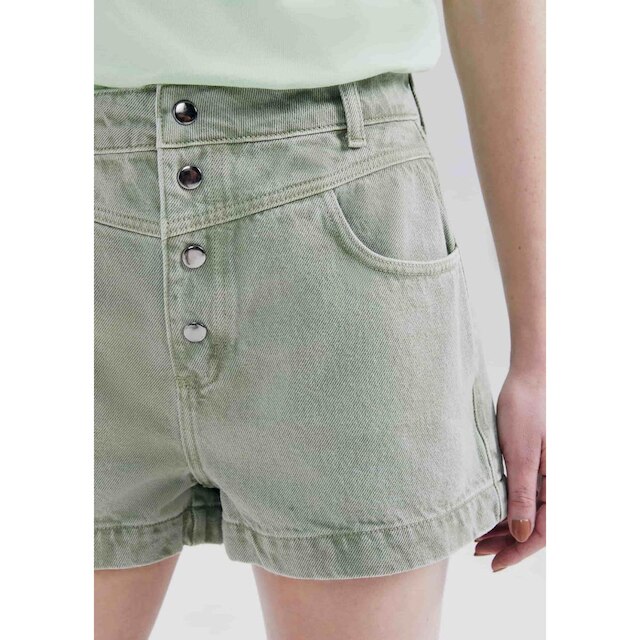 Shorts De Sarja Feminino Estonado Hering