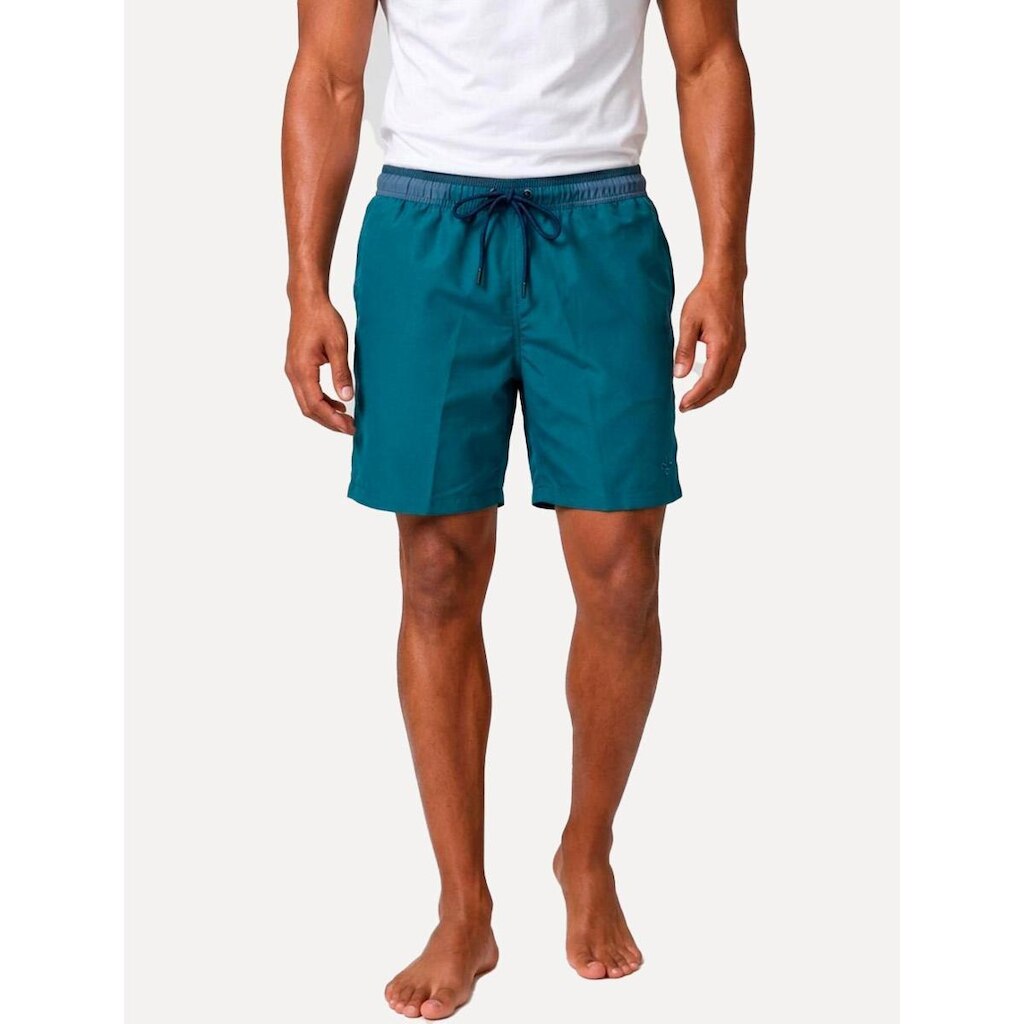 Shorts Dudalina Masculino Relax Classic Verde Turquesa