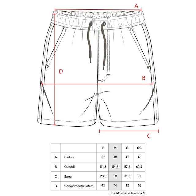 Shorts Elástico Lost Lightning Lost