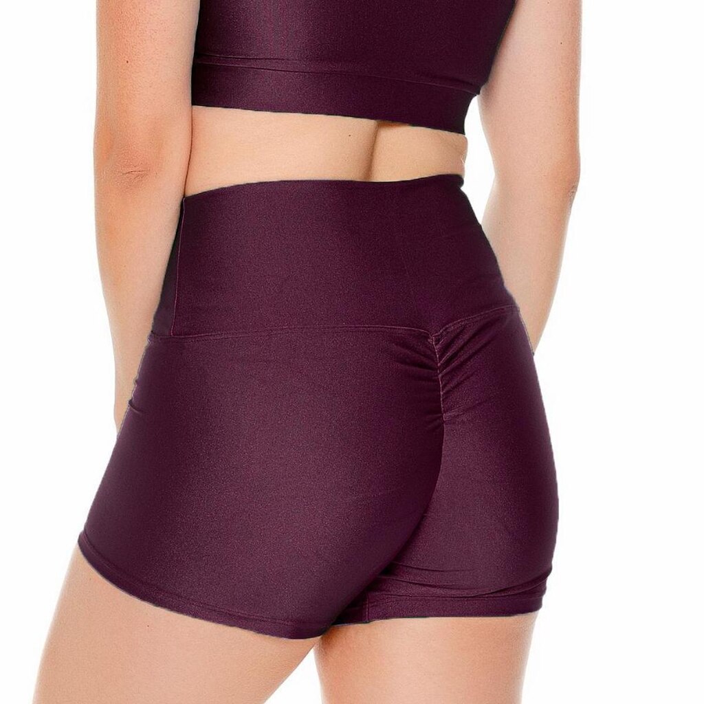 Shorts Empina Bumbum United - Marrom - GG