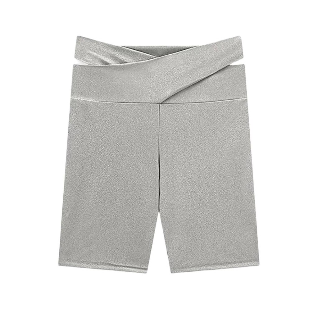 Shorts Enfim 1000123412 Feminino Active Transpassado UV50+ Microfibra T. P/GG