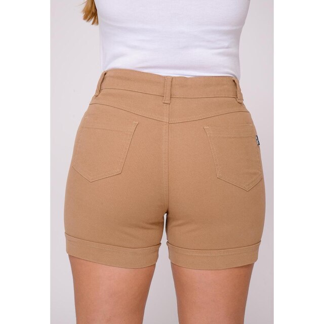Shorts Feminino 7925 Caqui