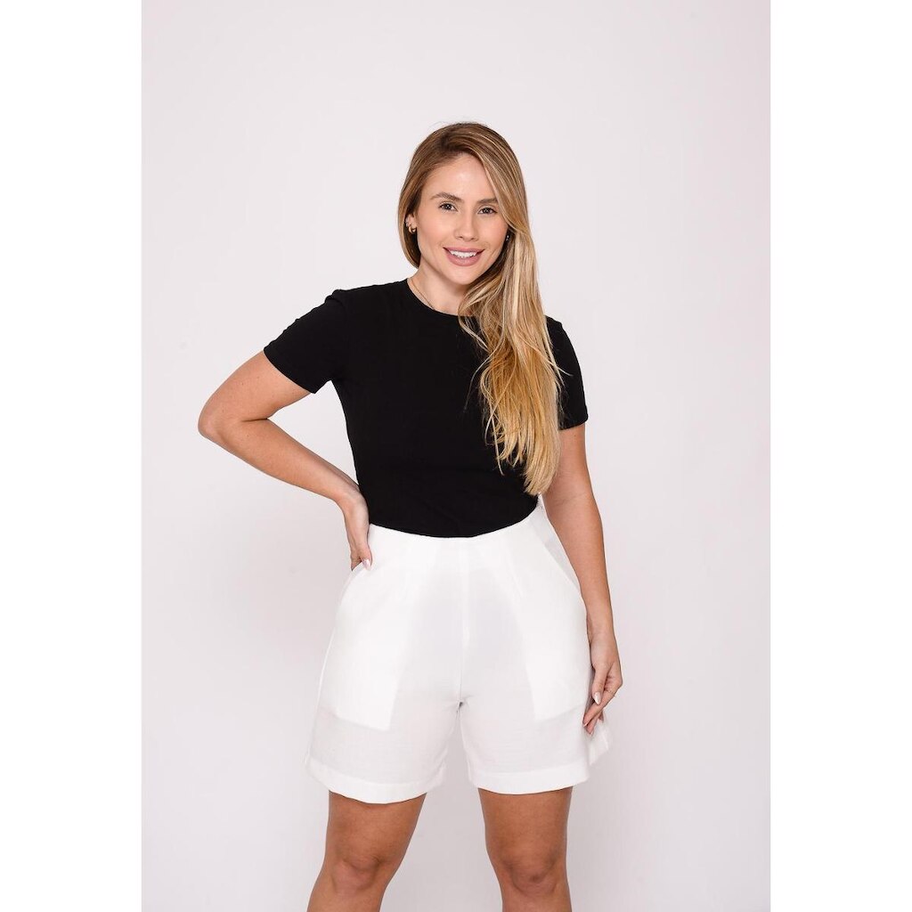 Shorts Feminino 7946 Branco