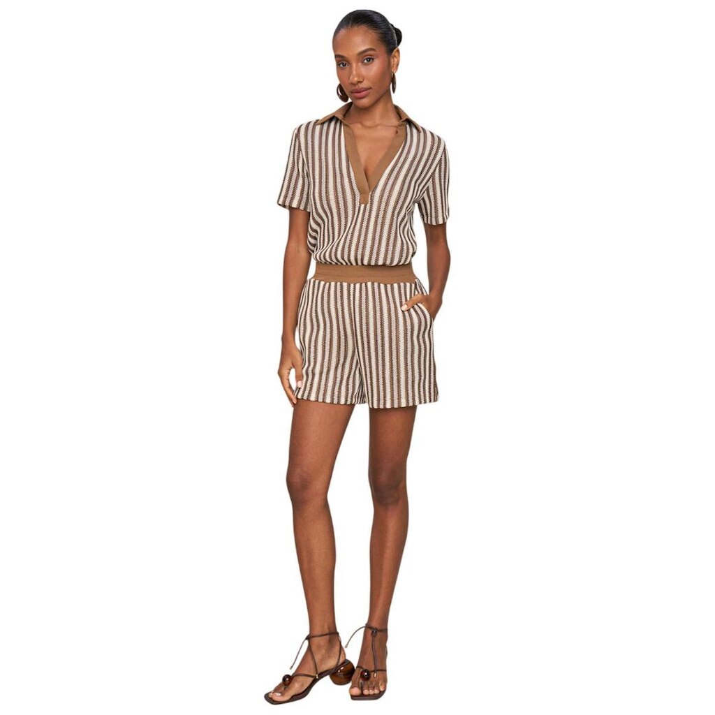 Shorts Feminino Lado Avesso Casual Relax L131.227