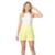 Shorts Feminino Viscose Babado Casual - Verde escuro