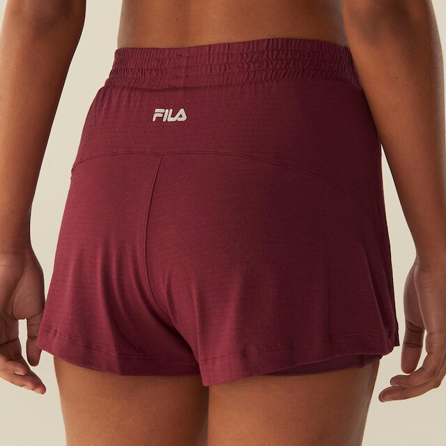 Shorts Fila Future Sports Duplo Flow Feminino