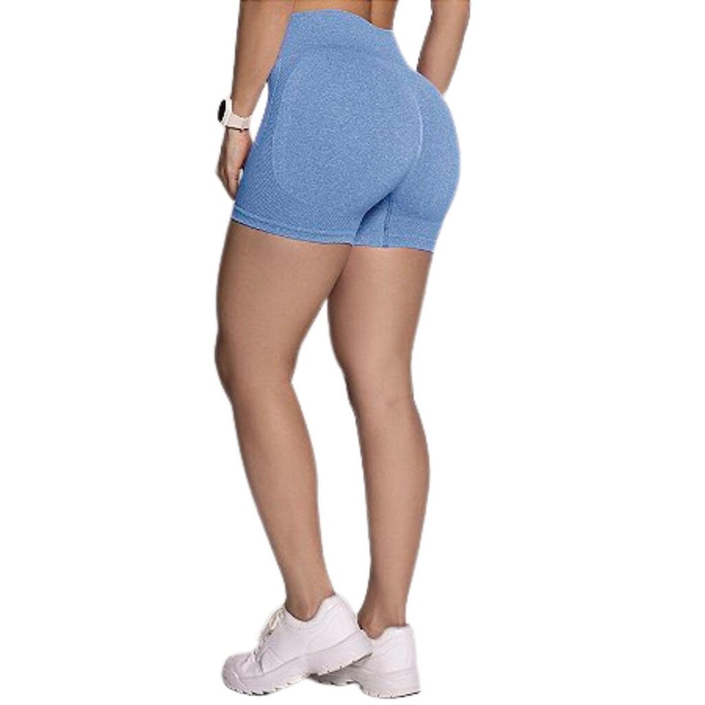 Shorts Fitness Feminino Sem Costura Original Selene