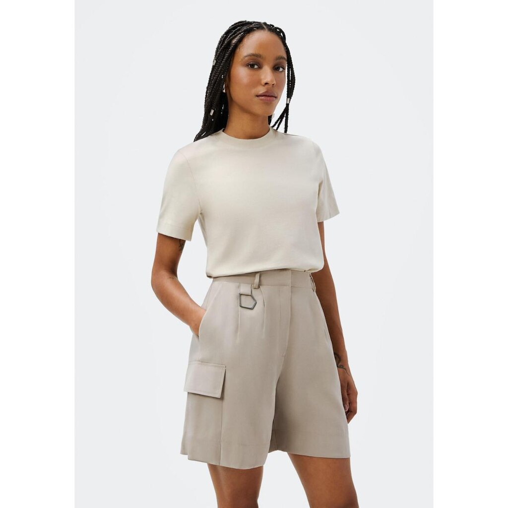 Shorts Hering Cargo Em Alfaiataria Feminino