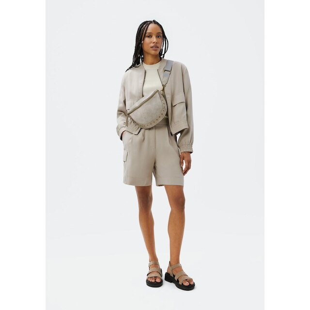 Shorts Hering Cargo Em Alfaiataria Feminino