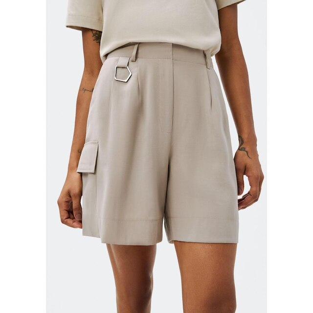 Shorts Hering Cargo Em Alfaiataria Feminino