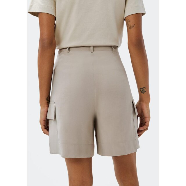Shorts Hering Cargo Em Alfaiataria Feminino