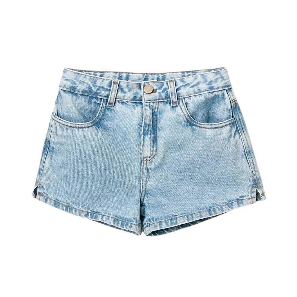 Shorts Hering Jeans Infantil Menina Barra