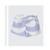 Shorts Infantil Menina Faixas Branco/Roxas Hering - Branco