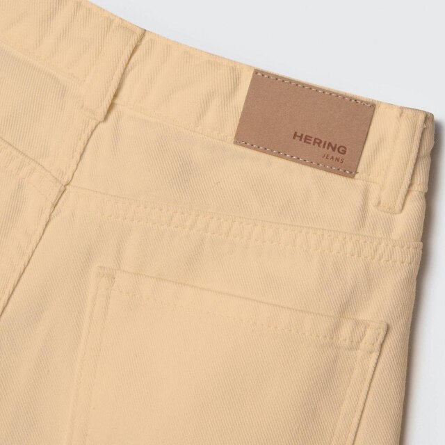Shorts Jeans Infantil Menina Amarelo Hering