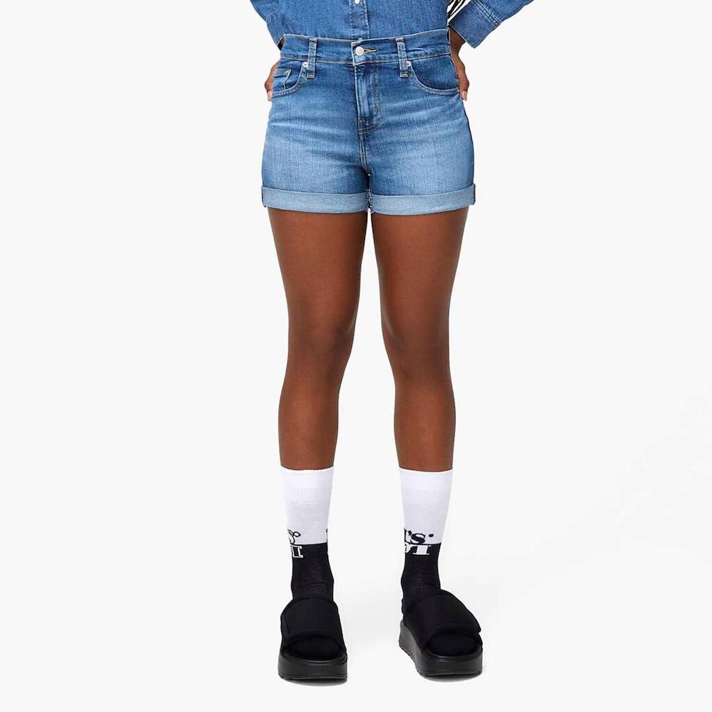 Shorts Jeans Levi's High Rise Short Feminino
