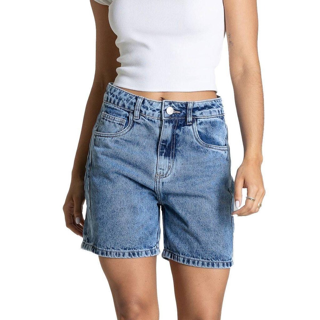 Shorts Jeans Sawary - 284215 - Azul médio 46