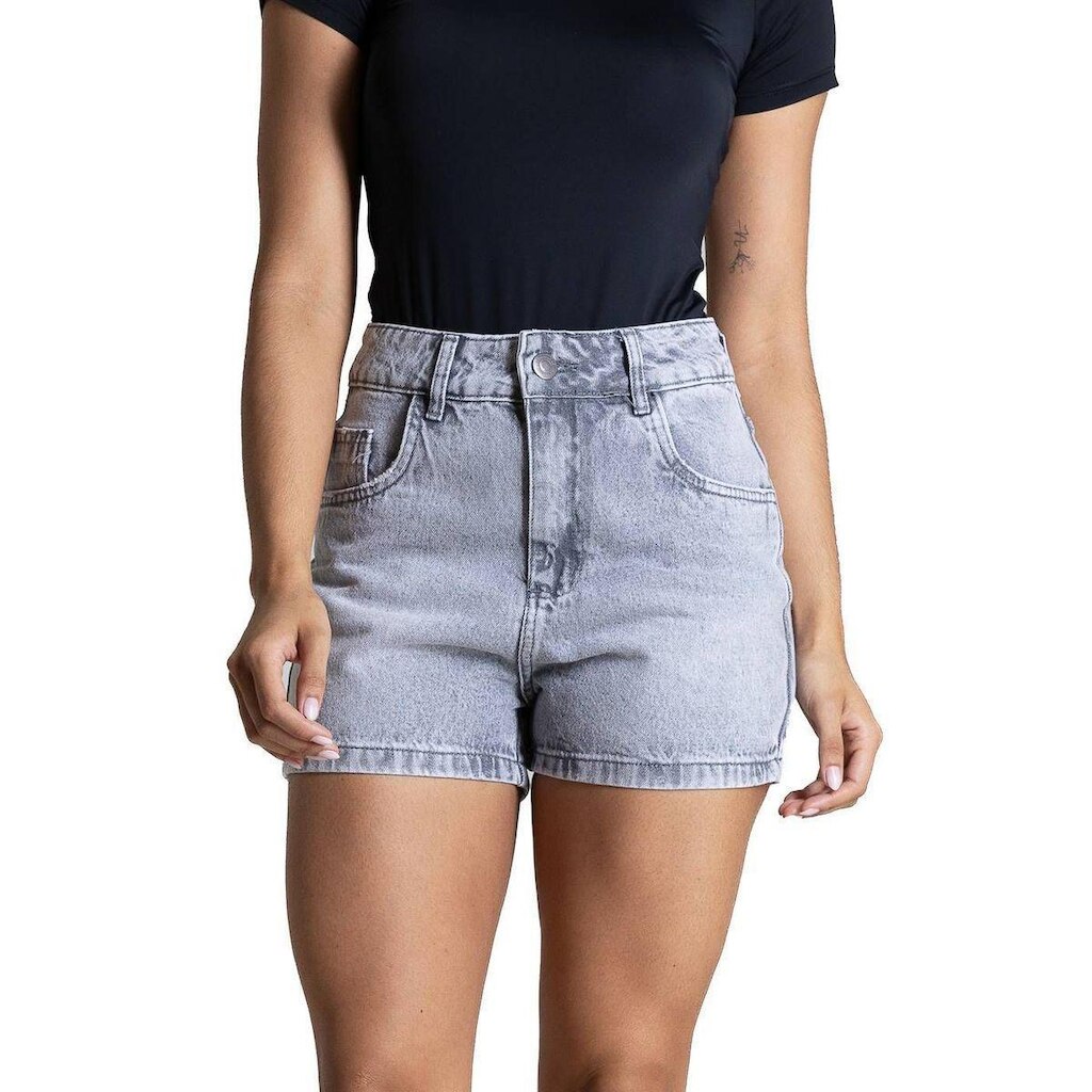Shorts Jeans Sawary - 284617 - Cinza 36