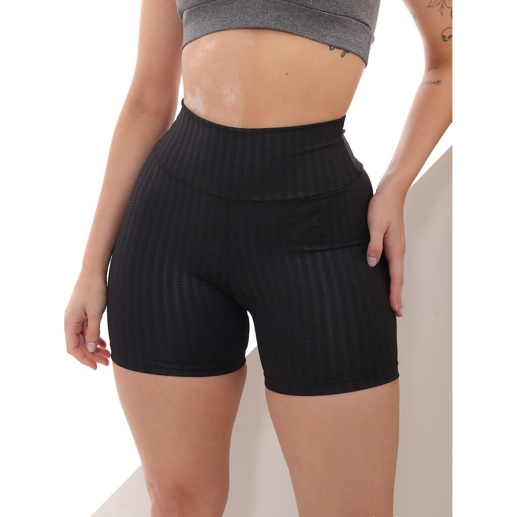 Shorts Legging Feminino Cirre 3D Academia Fitness