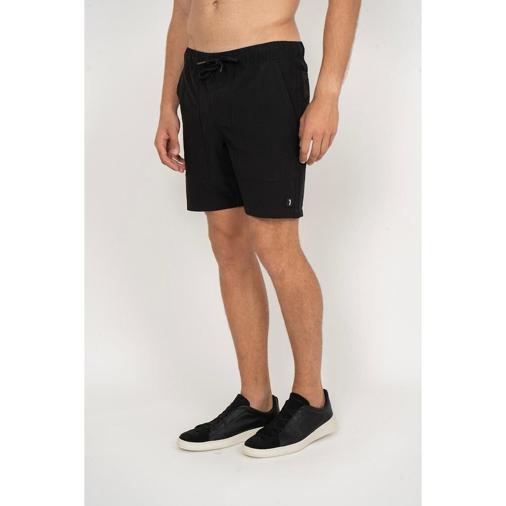 Shorts Liso Aleatory Rip Stop Preto