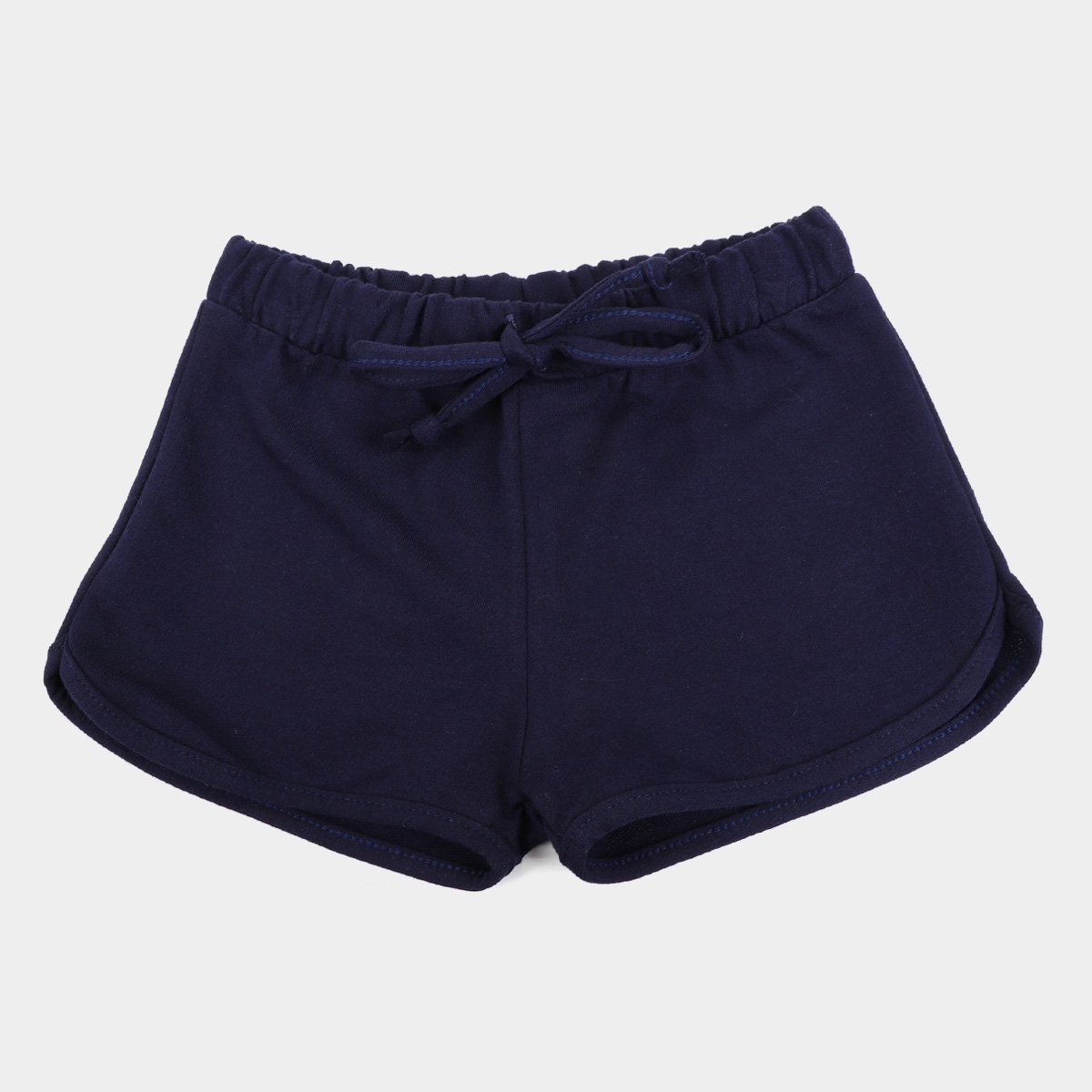 Shorts Moletinho Infantil Rovitex Básico Feminino - Marinho é boa?
