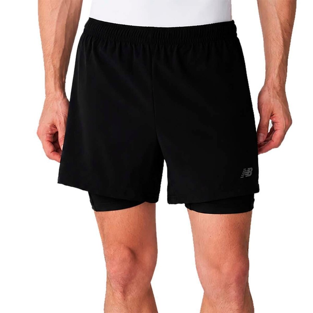Shorts New Balance Sport Essentials 2 in 1 Masculino