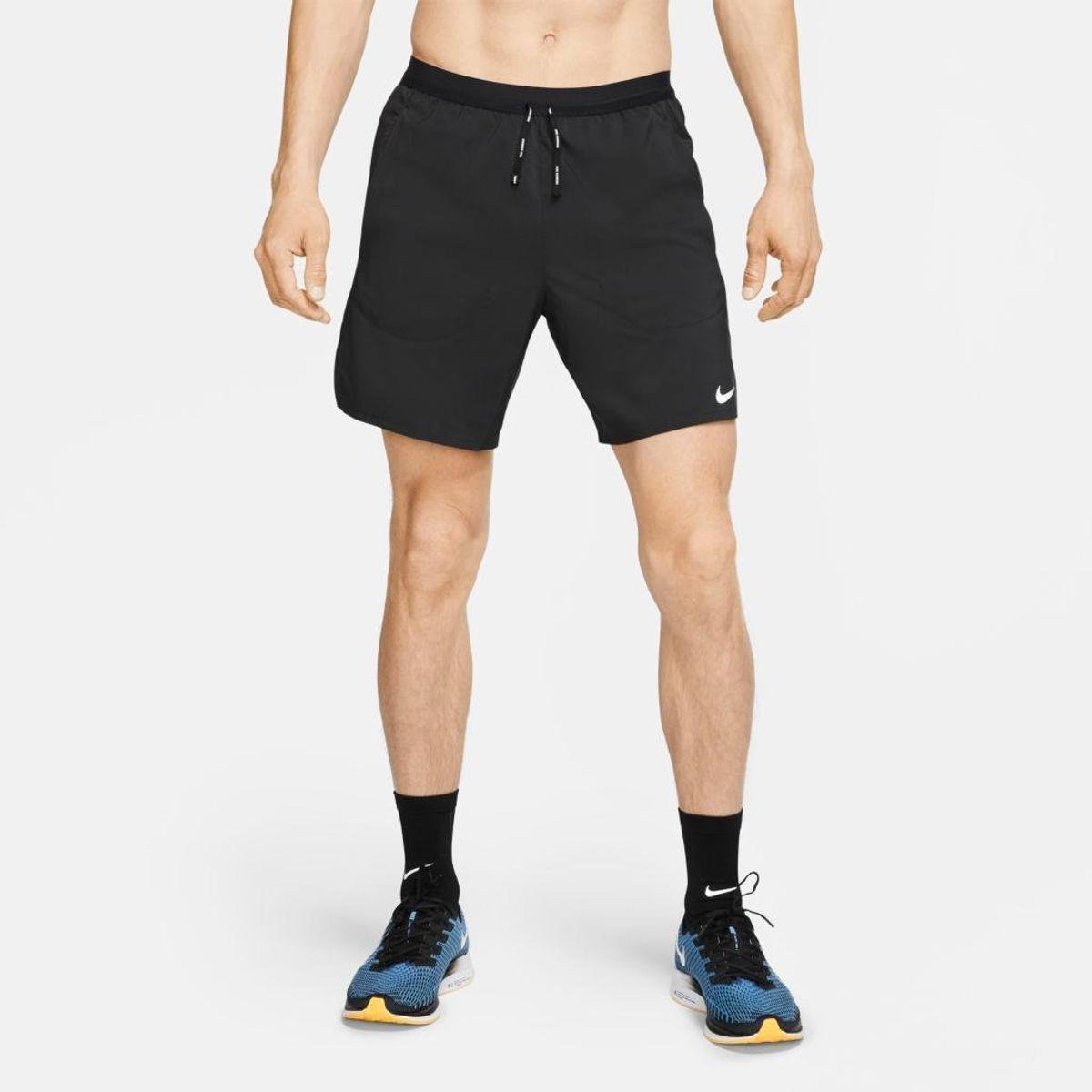 Shorts Nike Flex Stride Masculino - Preto Menor preço em Shorts Nike Flex Stride Masculino - Preto