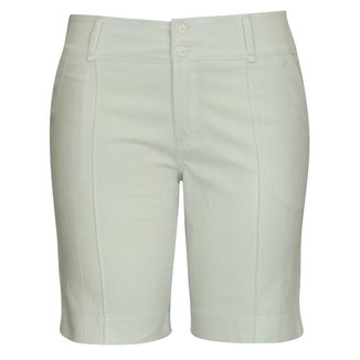 Shorts Pau a Pique Básico de Sarja Branco Feminino