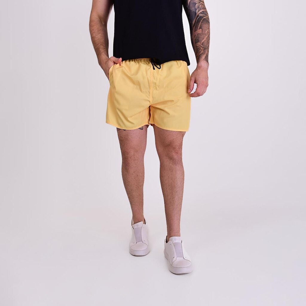 Shorts Poliéster Reserva Regular Amarelo