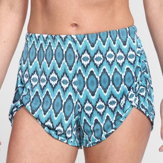 Shorts Praia Água Doce Estampada Feminino