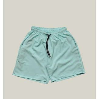Shorts Praia Masculino Elastano Premium WSS Basic Verde Água