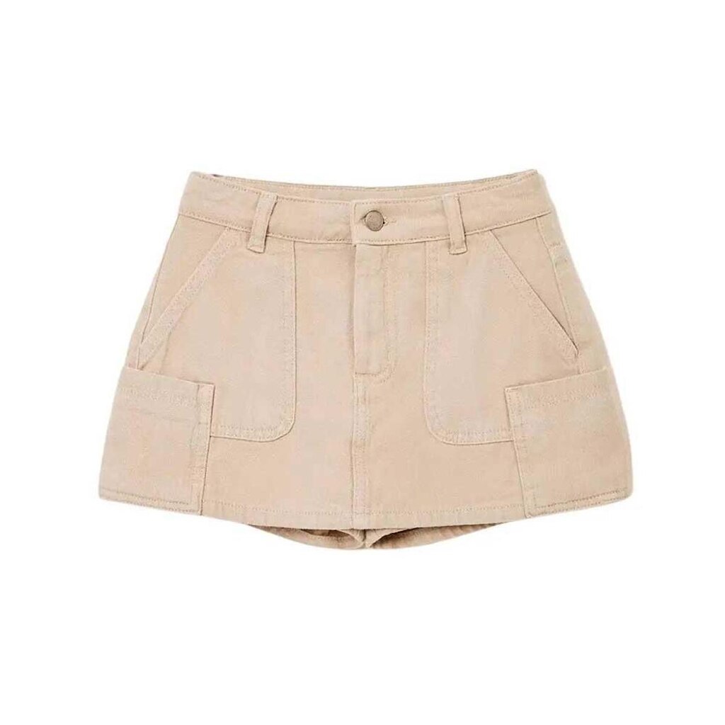 Shorts Saia Hering Infantil Cargo Em Sarja