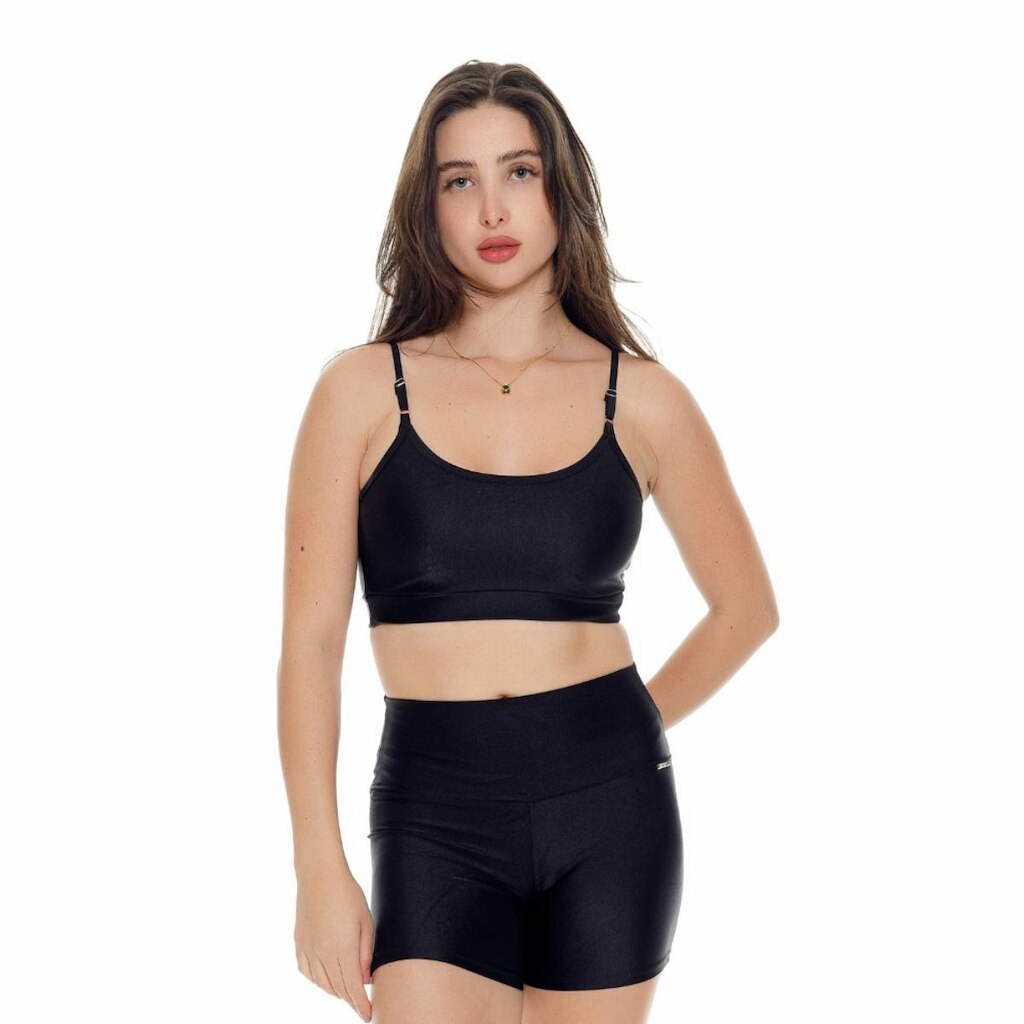 Shorts United Empina Bumbum Shine Feminino