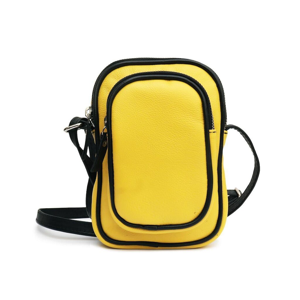 Shoulder Bag de Couro Manu