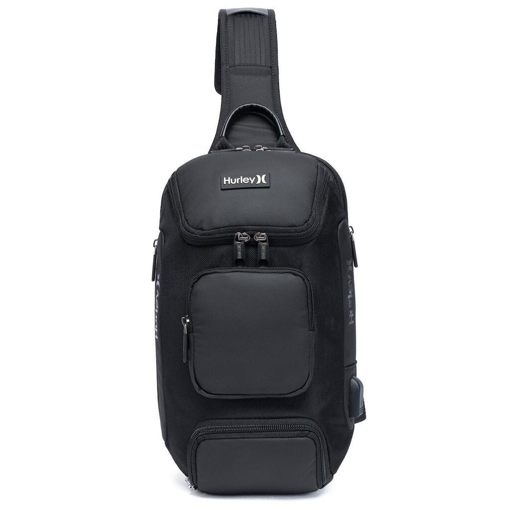Shoulder Bag Hurley Transversal Executiva Reforçada Antifurto Espaçosa 7 Litros