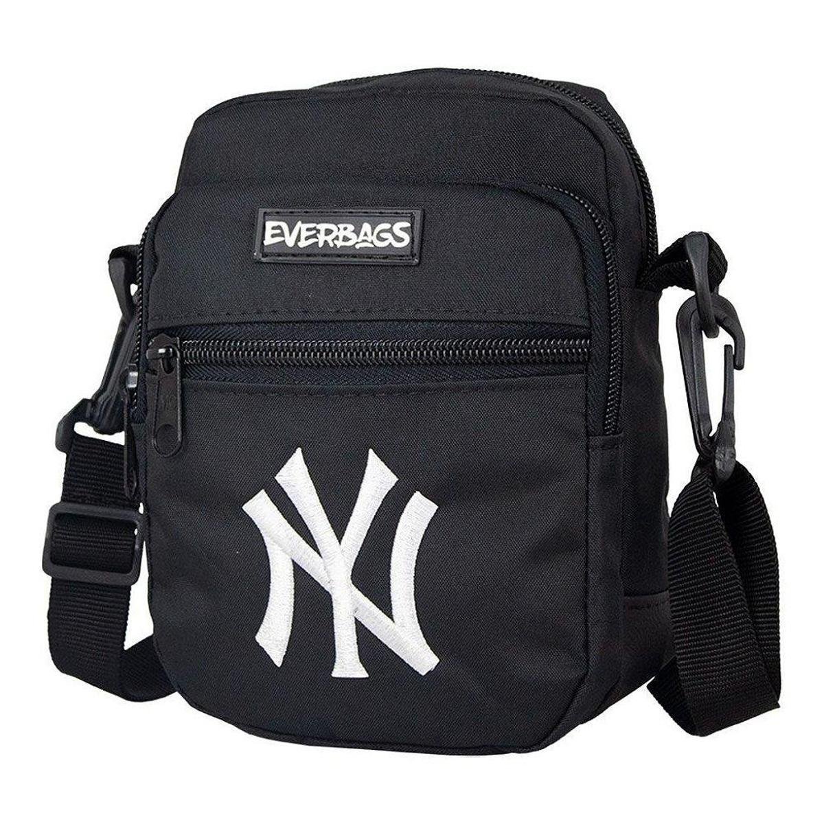 Shoulder Bag Necessaire New York Pochete Bolso Everbags - Preto Menor preço em Shoulder Bag Necessaire New York Pochete Bolso Everbags - Preto