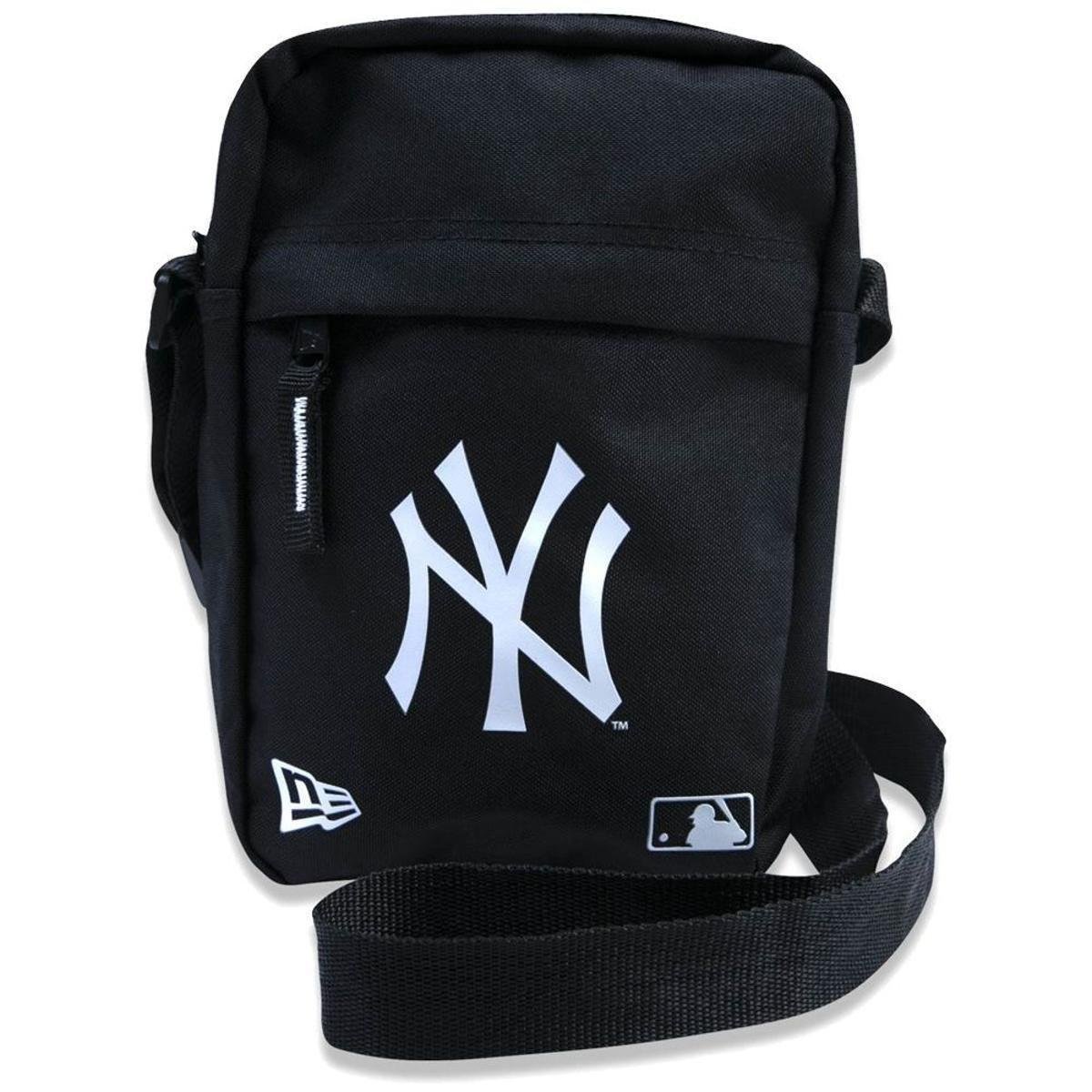 Shoulder Bag New Era MLB NY Yankees - Preto Menor preço em Shoulder Bag New Era MLB NY Yankees - Preto