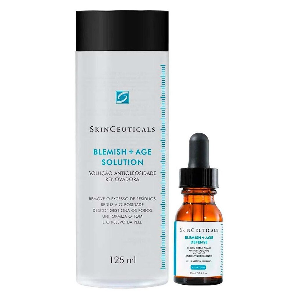 SkinCeuticals Tratamento para Acne Kit – Tônico Facial + Tratamento Antiacne Kit