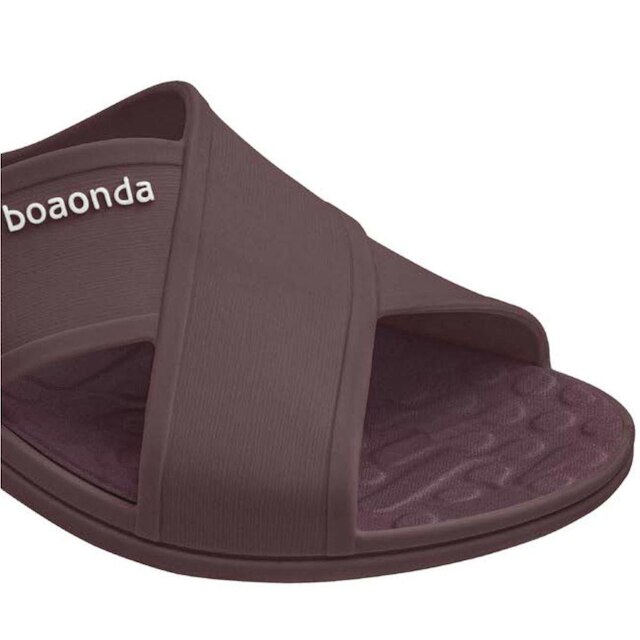 Slide Chinelo Feminino Boa Onda Harmony Conforto Calcanhar