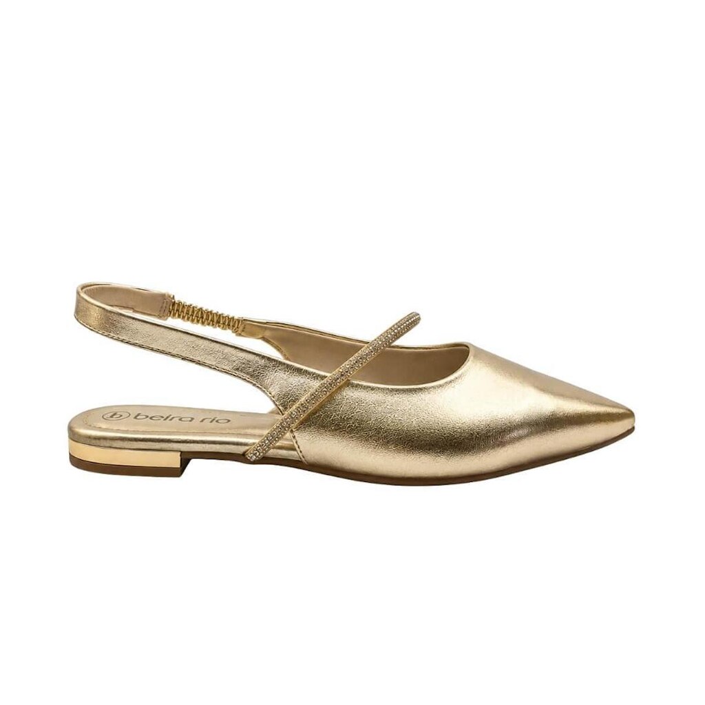 Slingback Feminino Bebecê T2019 com Strass
