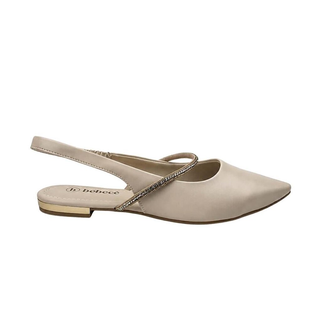 Slingback Feminino Bebecê T2019 com Strass