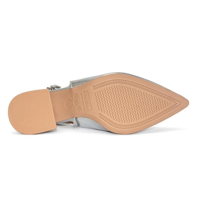 Slingback Usaflex Feminino Bico Fino Casual AK0202