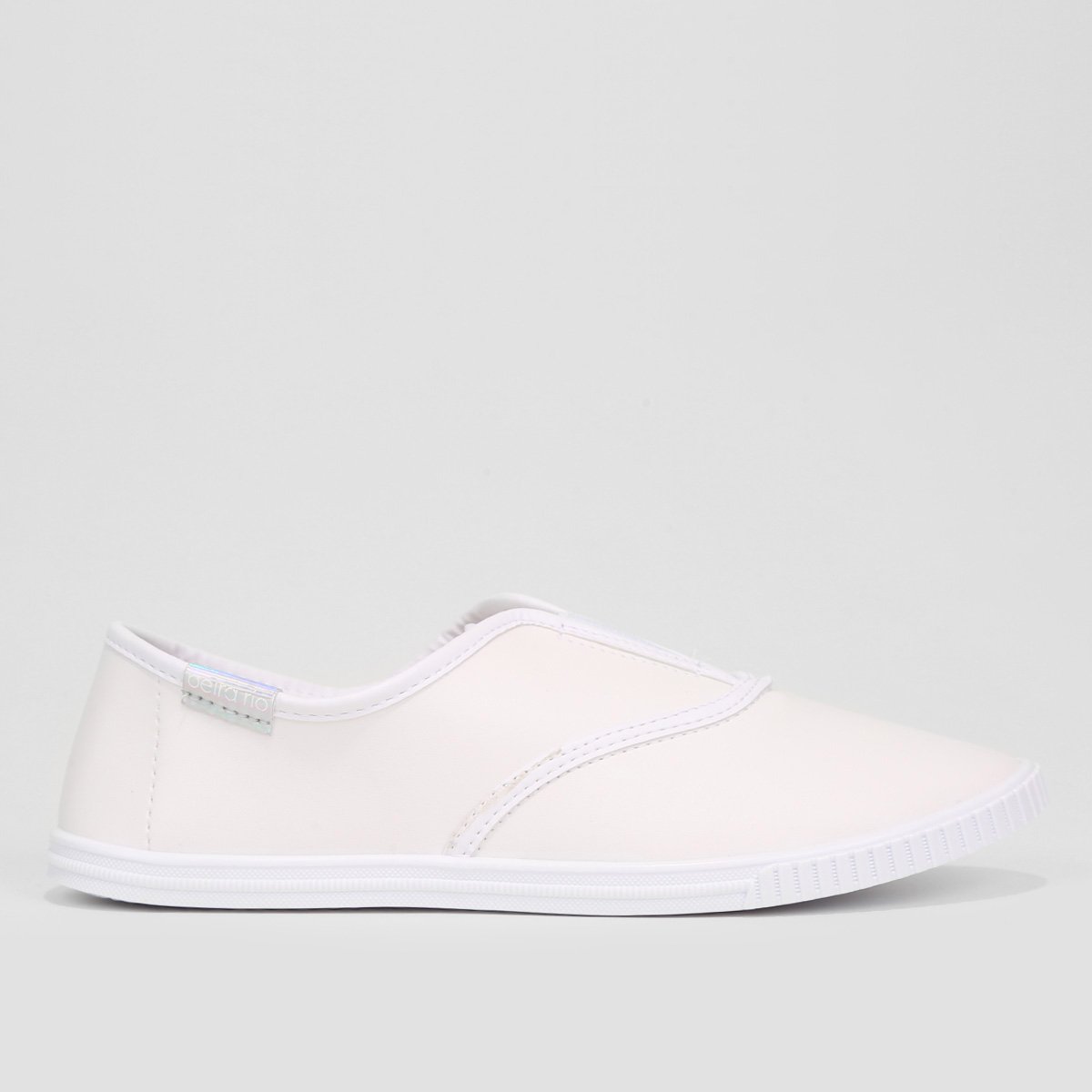 Slip On Beira Rio Casual Feminino - Branco Menor preço em Slip On Beira Rio Casual Feminino - Branco