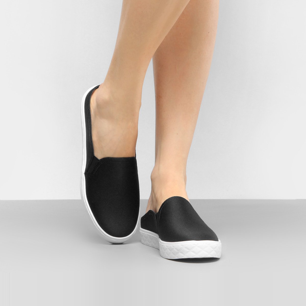slip on feminino mule