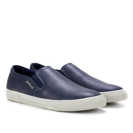 Slip On Colcci Básico Masculino - Marinho