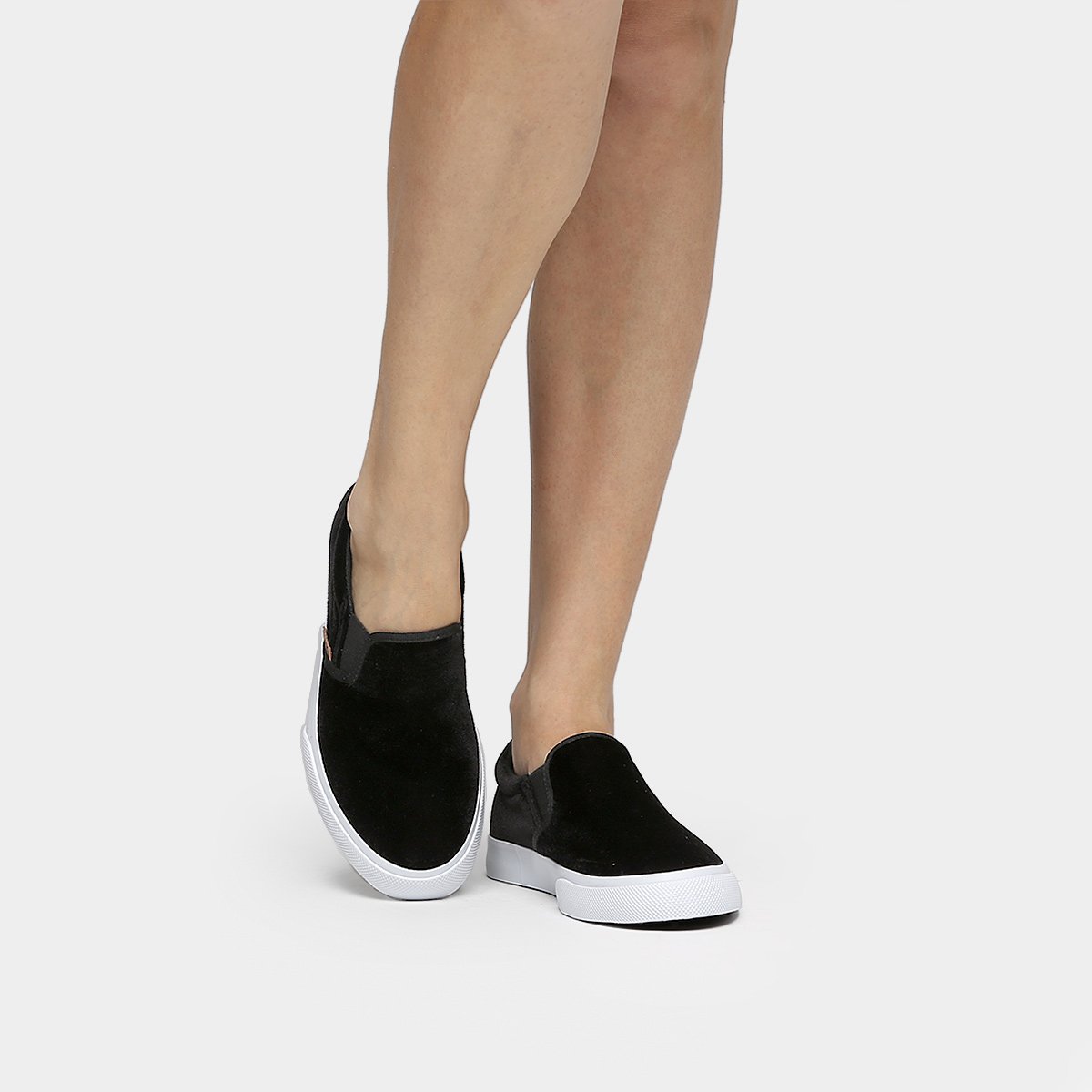 Compre Slip On Flatform Colcci Liso Preto Colcci Online