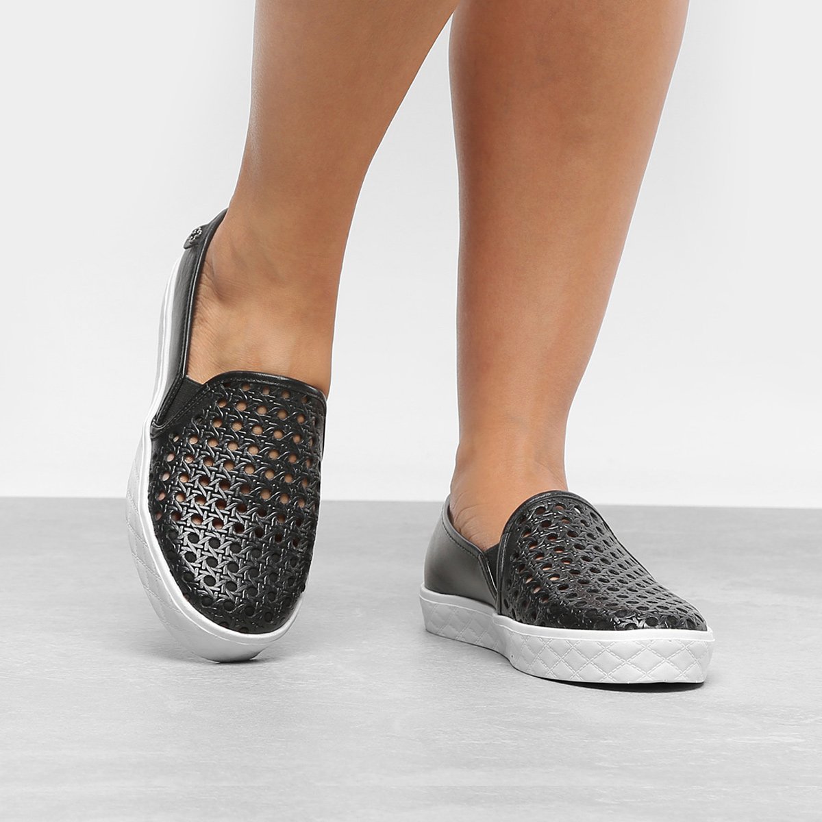 slip on couro capodarte