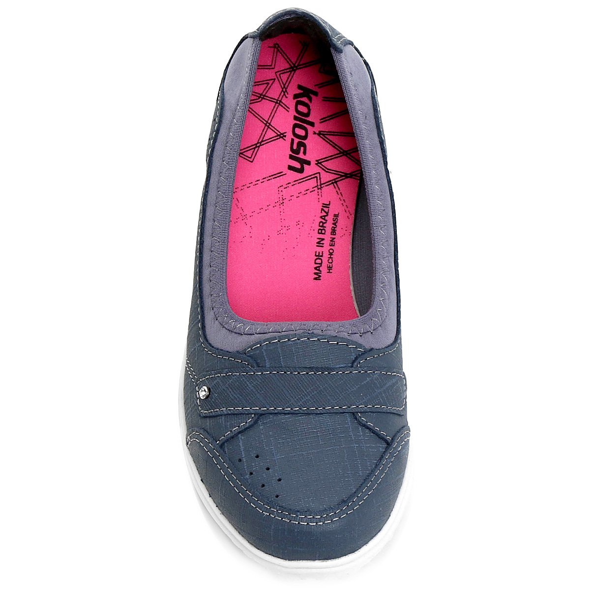 slip on couro kolosh