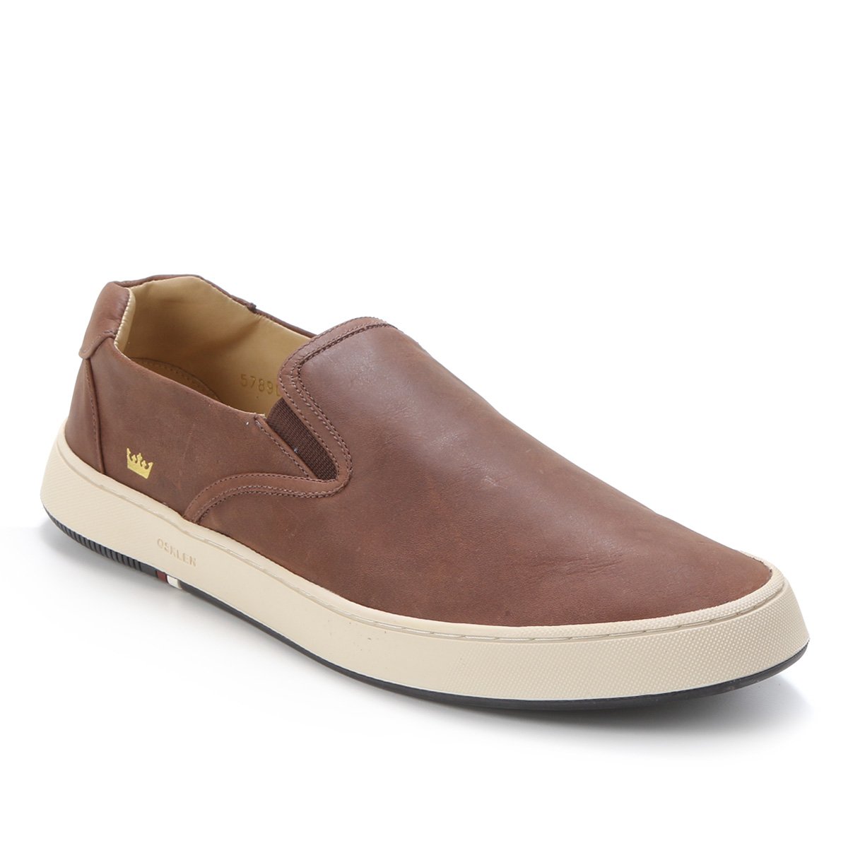 slip on osklen couro